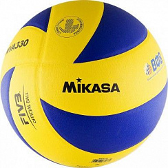 Мяч Mikasa MVA330 р.5 желтый-синий